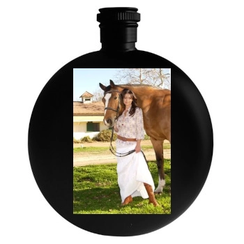 Shannen Doherty Round Flask