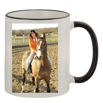 Shannen Doherty 11oz Colored Rim & Handle Mug