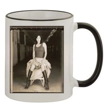 Shannen Doherty 11oz Colored Rim & Handle Mug