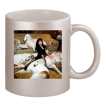 Shannen Doherty 11oz Metallic Silver Mug