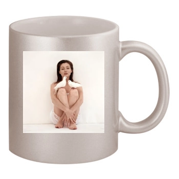 Shannen Doherty 11oz Metallic Silver Mug