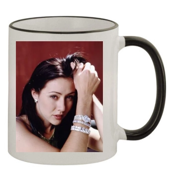 Shannen Doherty 11oz Colored Rim & Handle Mug