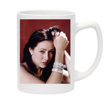 Shannen Doherty 14oz White Statesman Mug