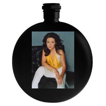 Shannen Doherty Round Flask