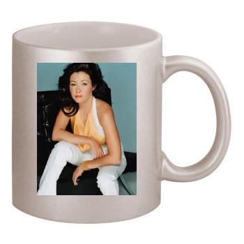 Shannen Doherty 11oz Metallic Silver Mug