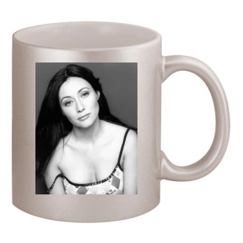 Shannen Doherty 11oz Metallic Silver Mug