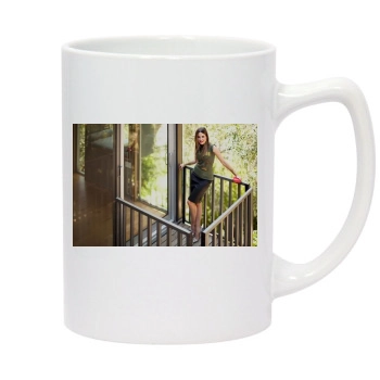 Sophia Bush 14oz White Statesman Mug