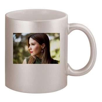 Sophia Bush 11oz Metallic Silver Mug