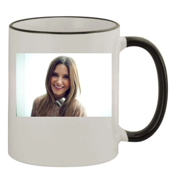 Sophia Bush 11oz Colored Rim & Handle Mug