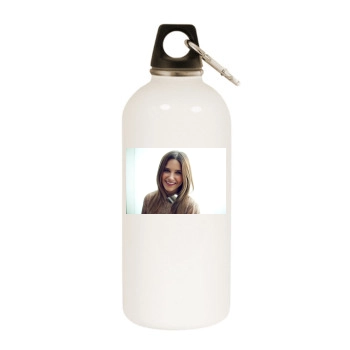 Sophia Bush White Water Bottle With Carabiner