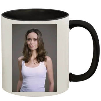 Summer Glau 11oz Colored Inner & Handle Mug