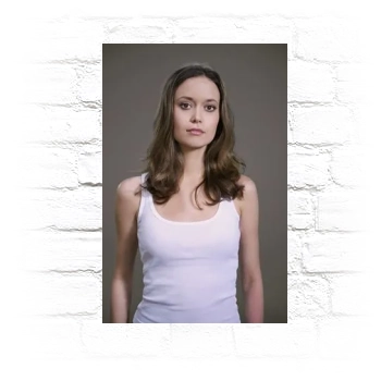 Summer Glau Metal Wall Art