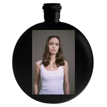 Summer Glau Round Flask