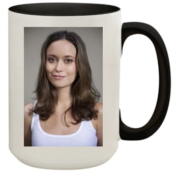 Summer Glau 15oz Colored Inner & Handle Mug