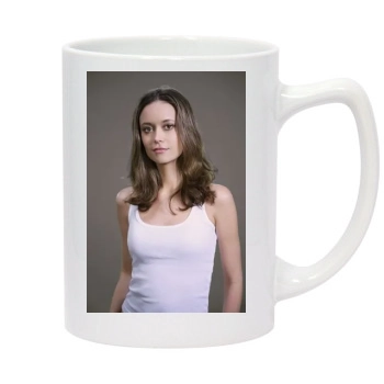 Summer Glau 14oz White Statesman Mug