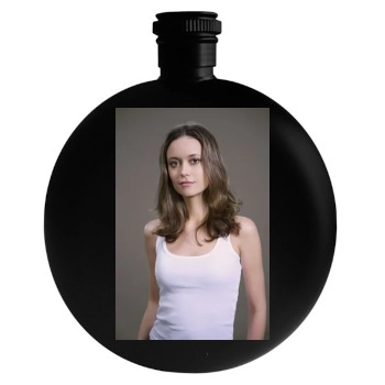 Summer Glau Round Flask