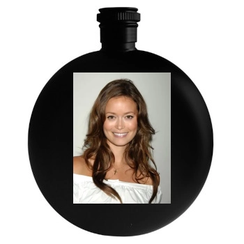 Summer Glau Round Flask