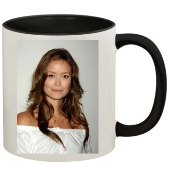 Summer Glau 11oz Colored Inner & Handle Mug