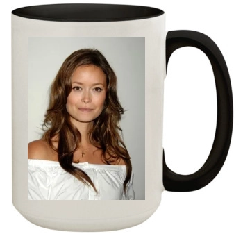 Summer Glau 15oz Colored Inner & Handle Mug