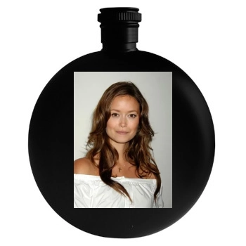 Summer Glau Round Flask