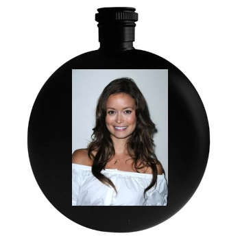 Summer Glau Round Flask