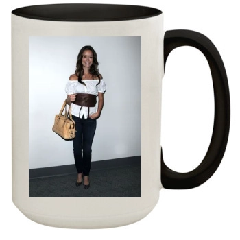 Summer Glau 15oz Colored Inner & Handle Mug