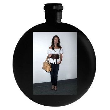 Summer Glau Round Flask