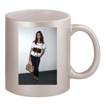 Summer Glau 11oz Metallic Silver Mug