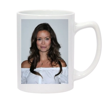 Summer Glau 14oz White Statesman Mug