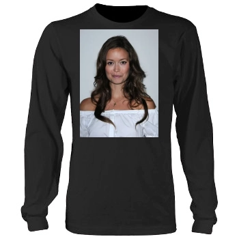 Summer Glau Men's Heavy Long Sleeve TShirt