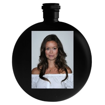 Summer Glau Round Flask