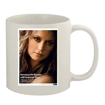 Summer Glau 11oz White Mug