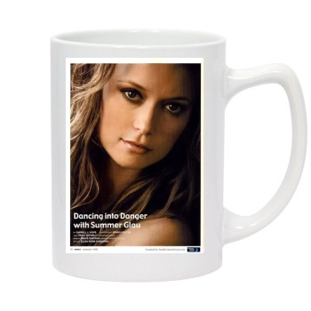 Summer Glau 14oz White Statesman Mug