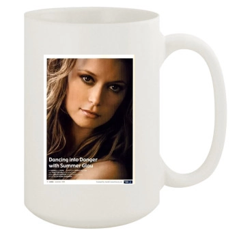 Summer Glau 15oz White Mug