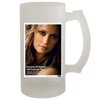 Summer Glau 16oz Frosted Beer Stein