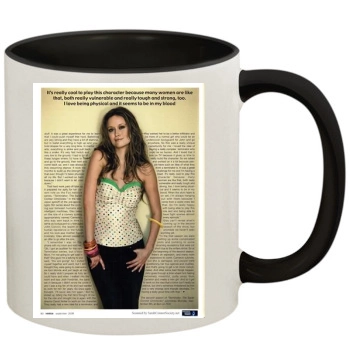 Summer Glau 11oz Colored Inner & Handle Mug