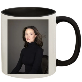 Summer Glau 11oz Colored Inner & Handle Mug