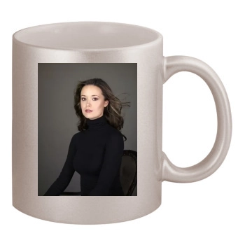 Summer Glau 11oz Metallic Silver Mug