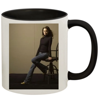 Summer Glau 11oz Colored Inner & Handle Mug