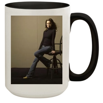 Summer Glau 15oz Colored Inner & Handle Mug