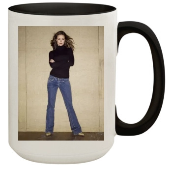 Summer Glau 15oz Colored Inner & Handle Mug