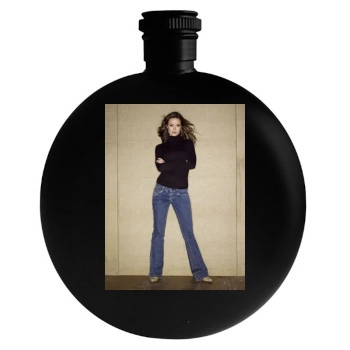 Summer Glau Round Flask