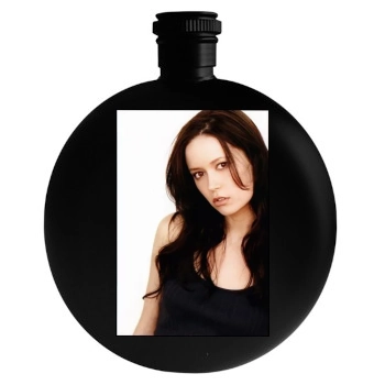 Summer Glau Round Flask