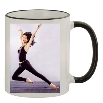 Summer Glau 11oz Colored Rim & Handle Mug