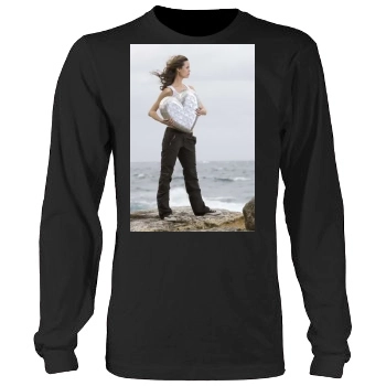 Summer Glau Men's Heavy Long Sleeve TShirt