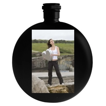 Summer Glau Round Flask