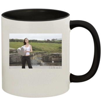 Summer Glau 11oz Colored Inner & Handle Mug