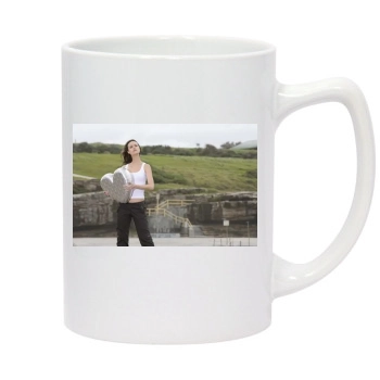 Summer Glau 14oz White Statesman Mug