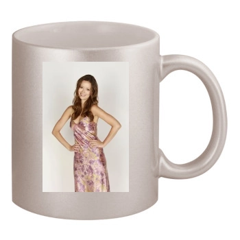 Summer Glau 11oz Metallic Silver Mug