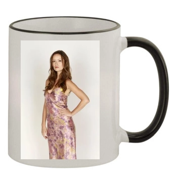 Summer Glau 11oz Colored Rim & Handle Mug